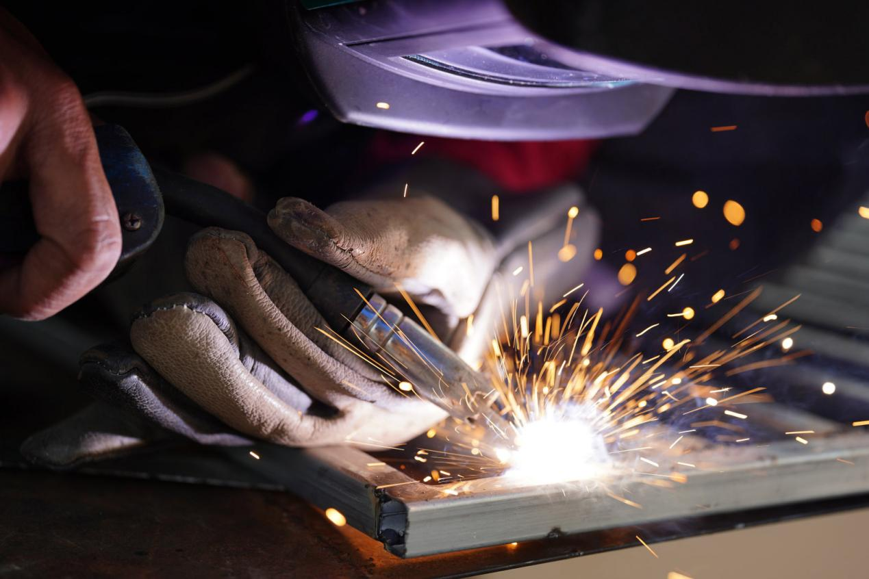 Sheet metal welding process